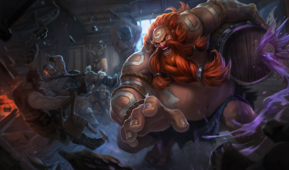 The infamous alcoholic of LoL - Gragas Guide by Cheongji, the master of  Gragas - Inven Global, image size:1215x717