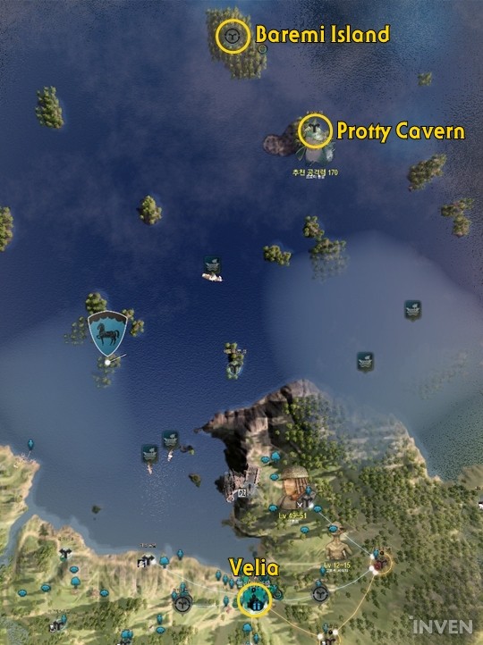 How to Get to Protty Cavern Sycraia Underwater Ruins New