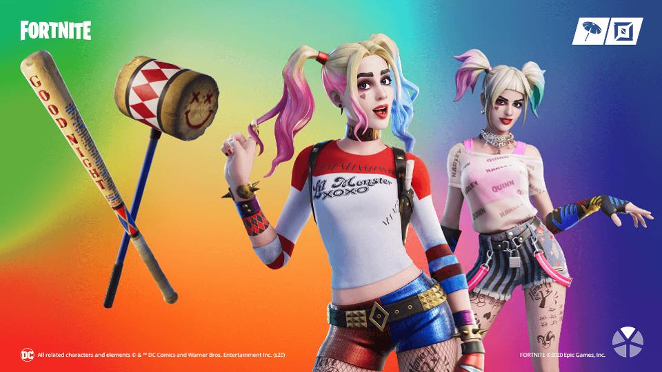 Fortnite Collaborates With Dc Comics Ahead Of Birds Of Prey With Harley Quinn Bundle Inven Global - harley quinn roblox code