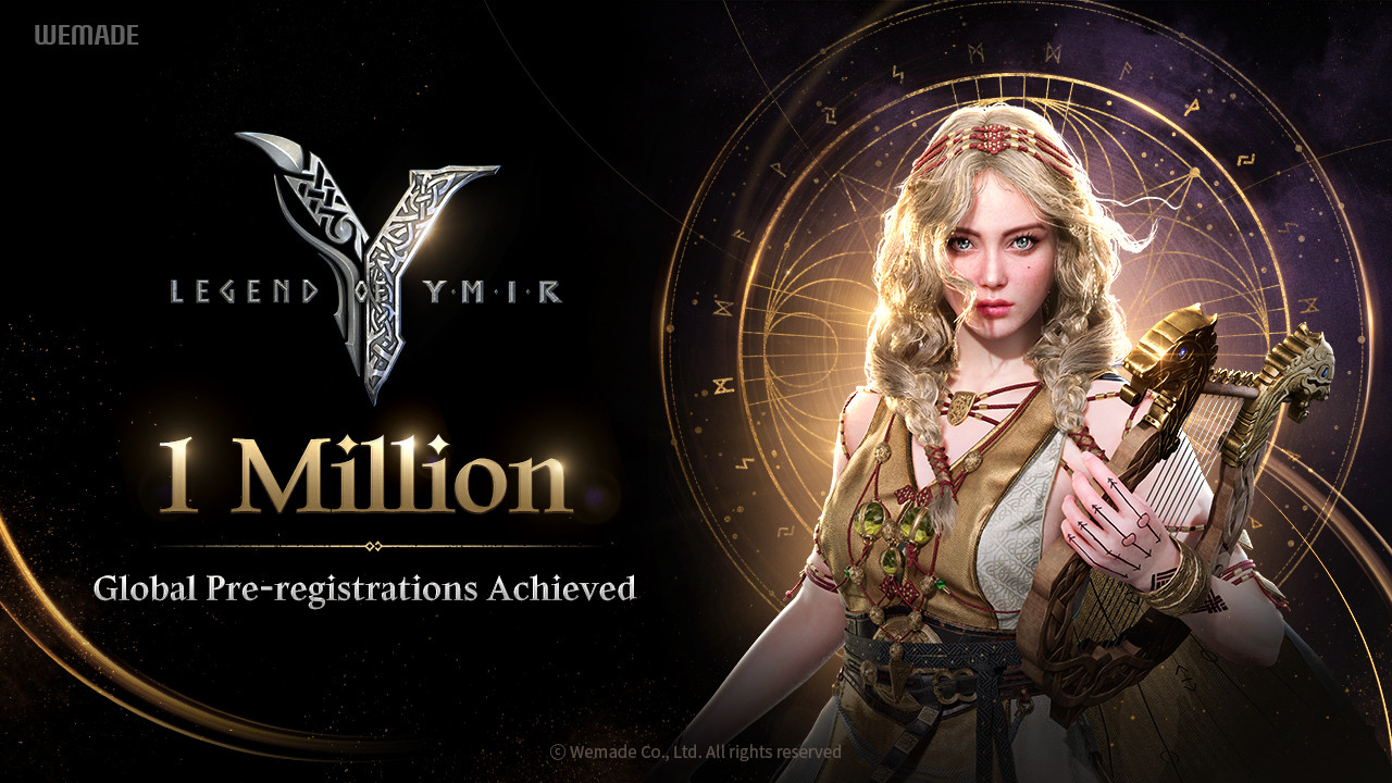 WEMADE Celebrates 1M Pre-Registrations for Web3 MMORPG Legend of YMIR with  Player-Owned Servers and Enhanced Rewards - Inven Global