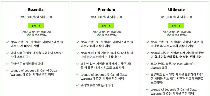 XBOX 게임 패스, 구독료 최대 34.5% 인하