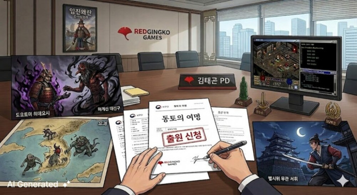 김태곤 PD의 레드징코게임즈, '동토의 여명' 상표권 신청