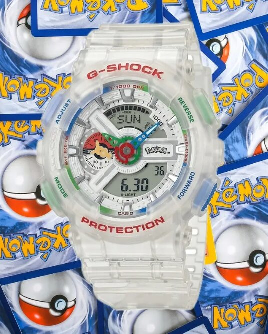 지샥(G-Shock), 이번엔 군심 말고 포켓몬 덕후 저격한다!