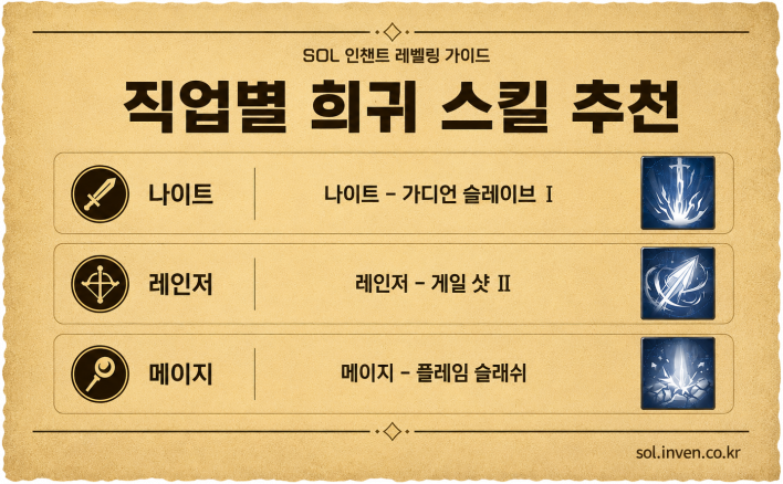 솔: 인챈트 SOL: enchant