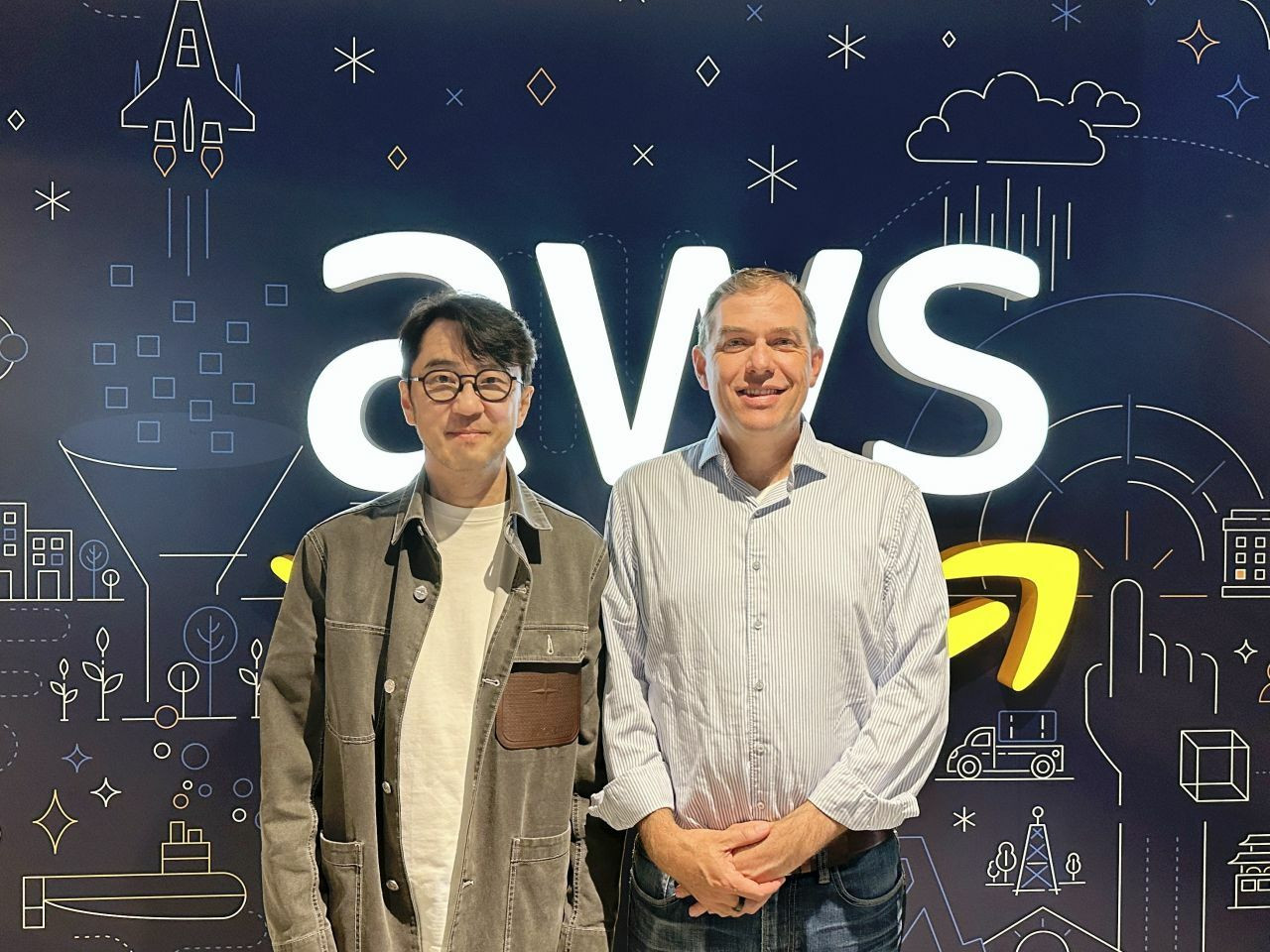 크래프톤 김창한, AWS와 회동…"AI·시뮬레이션·로보틱스 미래" 논의