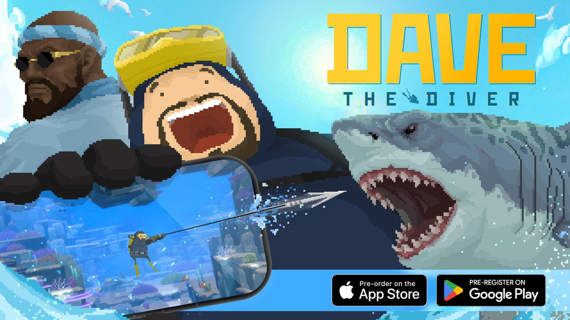 DAVE THE DIVER Mobile Version Opens Pre-registration on Major App Stores