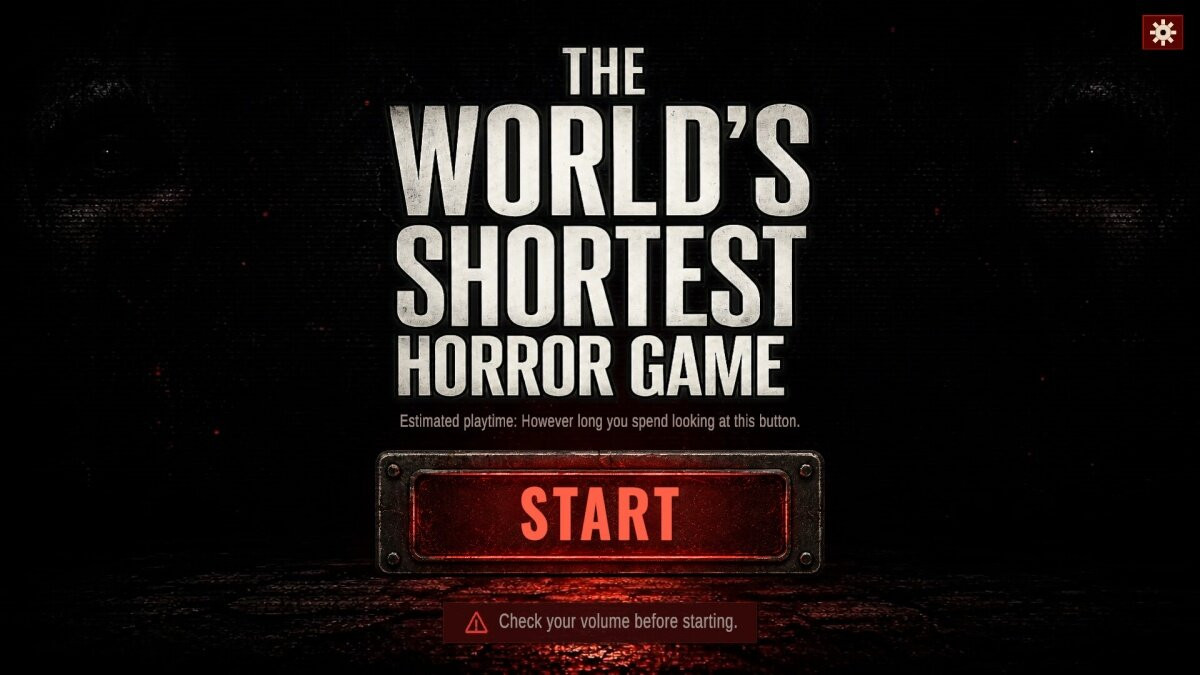 월즈 쇼티스트 호러 게임 The World's Shortest Horror Game