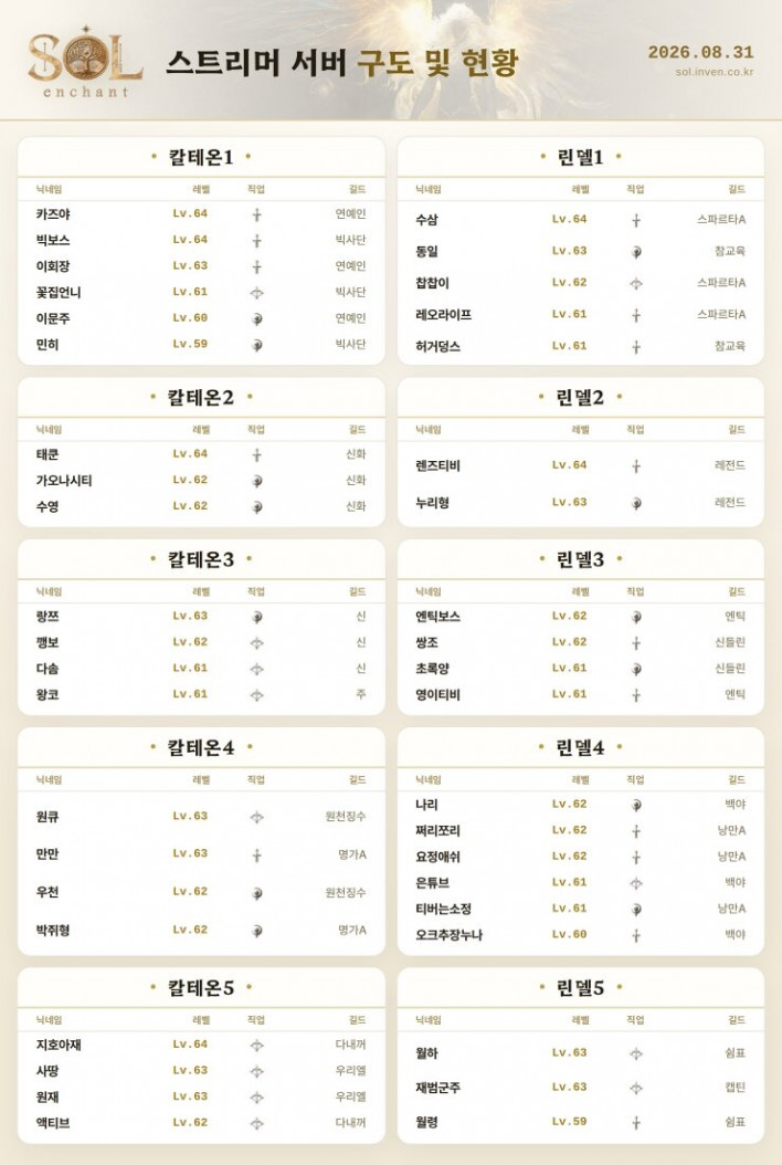 솔: 인챈트 SOL: enchant