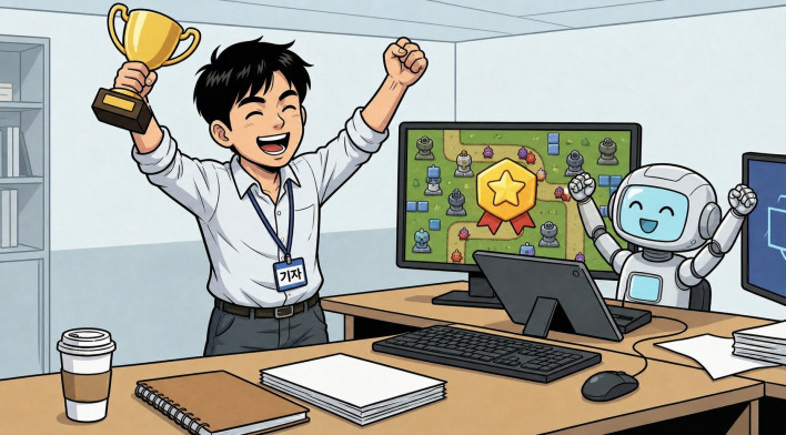 AI 게임 대회에 참가했습니다