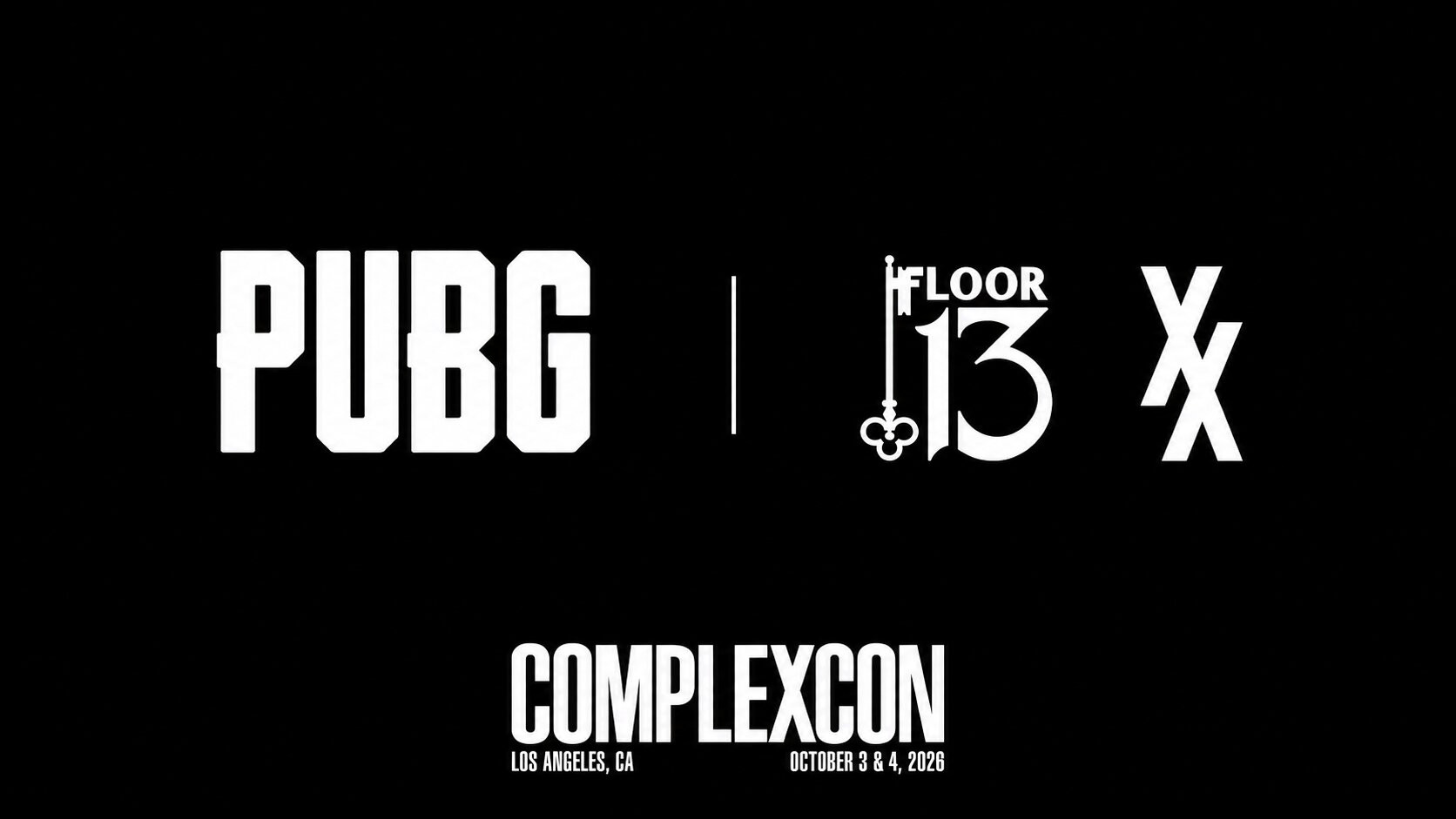 PUBG, 콤플렉스콘 2026 참가