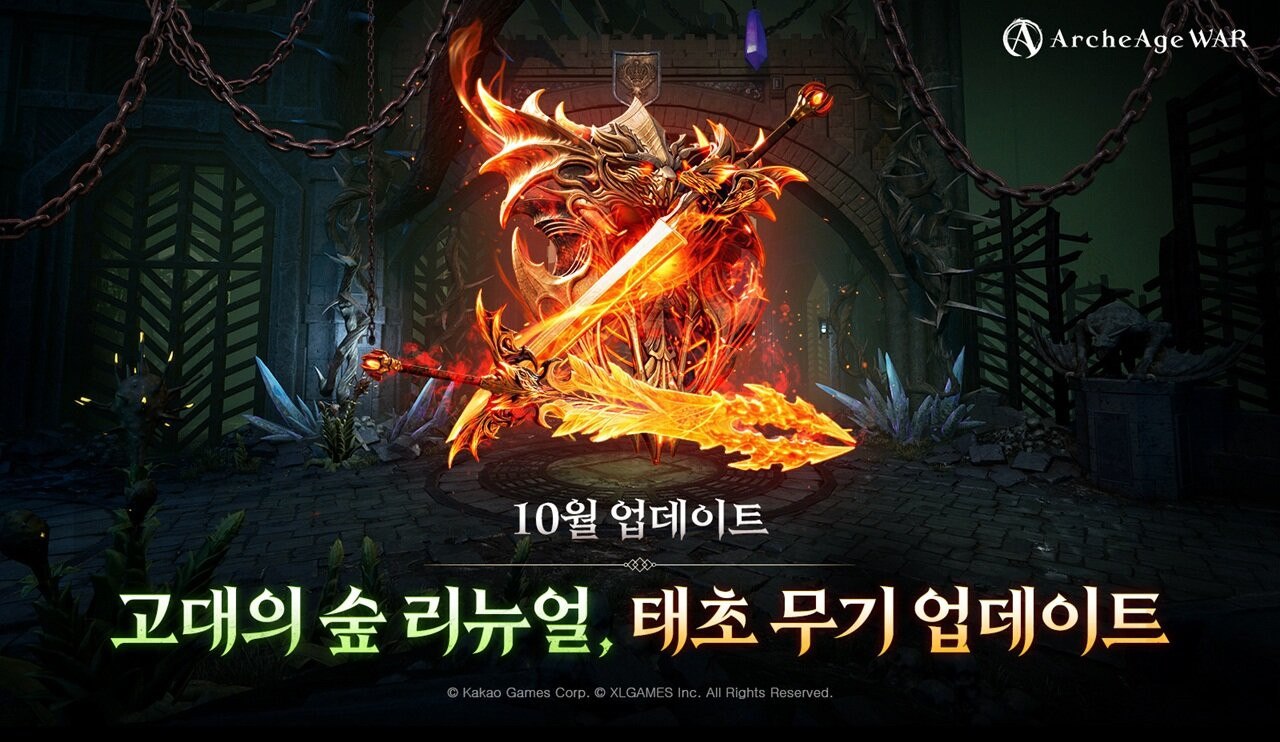 아키에이지 워, 고대의 숲 개편·바아드란 추가