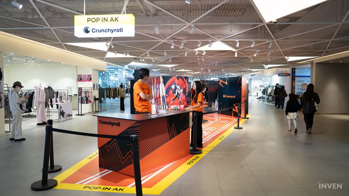 Crunchyroll abre un pop-up en Hongdae por su lanzamiento en Corea del Sur