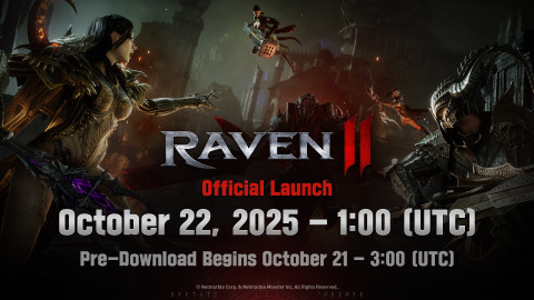Netmarble's Raven2 MMORPG Launches Globally October 22 with