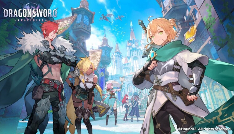 Dragon Sword: Awakening - konsep seni karakter dan dunia