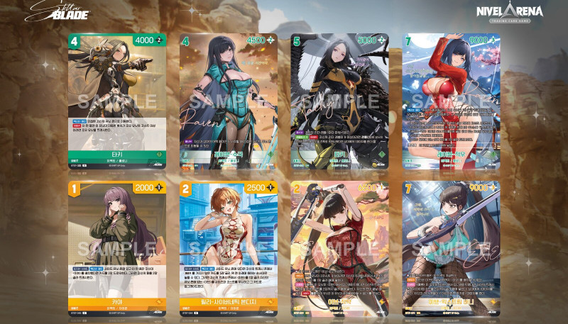 TCG 'NivelArena' Adds Roster of Stellar Blade Characters - Inven