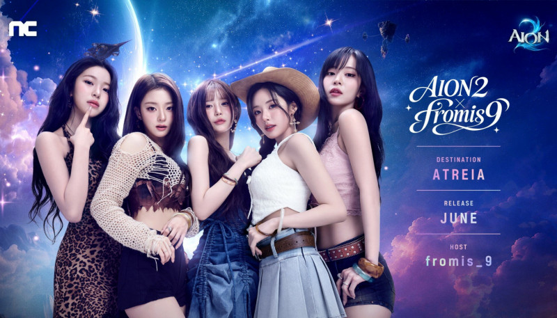 Aion 2 Launches Collaboration with fromis_9 and Overhauls