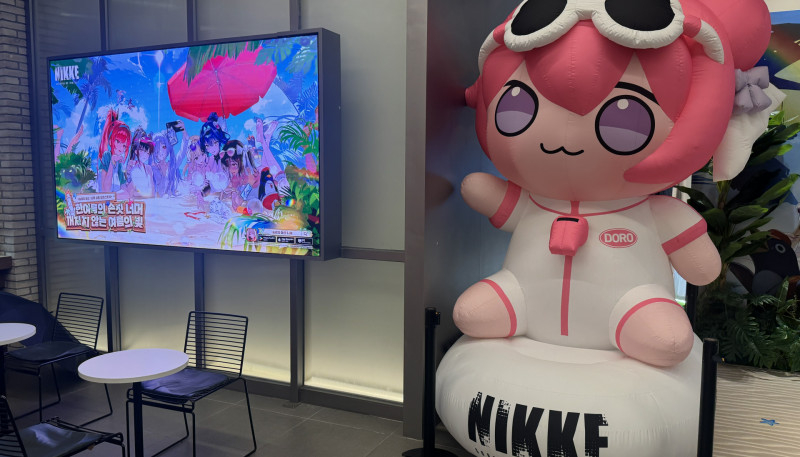 Bringing the Swimsuit Cinderella Gimmick to Life! Nikke Pop-up